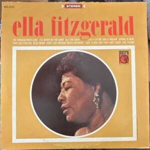 VG+/G+: Ella Fitzgerald Self Titled Vinyl LP MS-500